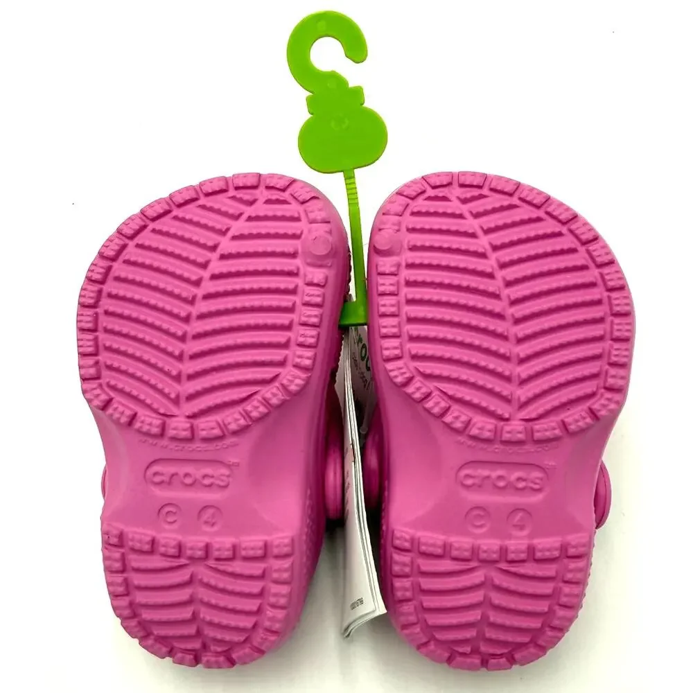 NEW Crocs Toddler Classic Clog - Taffy Pink - c4